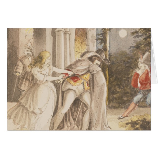 Szene von Don Juan (Vorderseite (Horizontal))