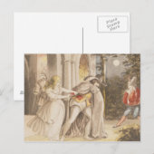 Szene von Don Juan Postkarte (Vorne/Hinten)