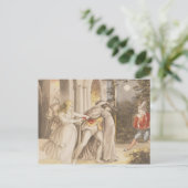 Szene von Don Juan Postkarte (Stehend Vorderseite)