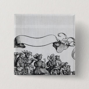 Szene von Maximilian Siegesprozession Button