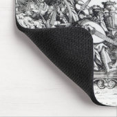 Szene von Maximilian Siegesprozession Mousepad (Ecke)