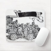 Szene von Maximilian Siegesprozession Mousepad (Mit Mouse)