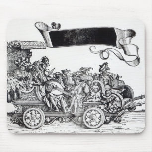 Szene von Maximilian Siegesprozession Mousepad