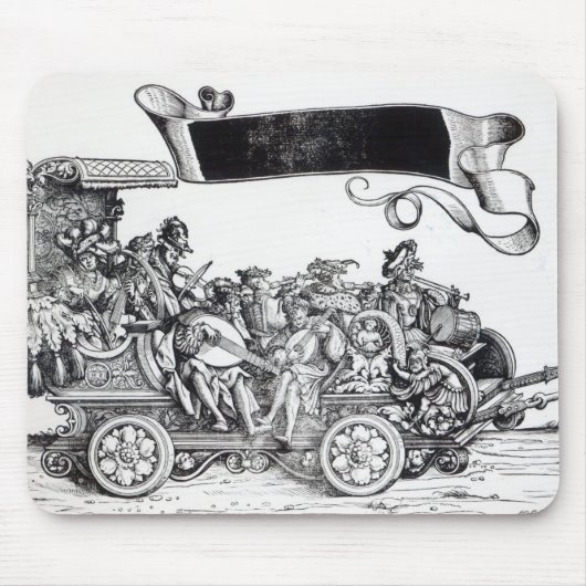 Szene von Maximilian Siegesprozession Mousepad (Vorne)