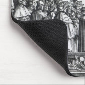 Szene von Maximilian Siegesprozession Mousepad (Ecke)