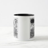 Szene von Maximilian Siegesprozession Tasse (Zentrum)