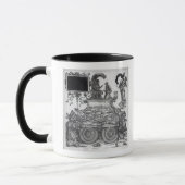 Szene von Maximilian Siegesprozession Tasse (Links)