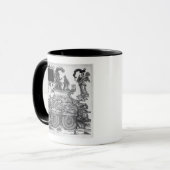 Szene von Maximilian Siegesprozession Tasse (Vorderseite Links)