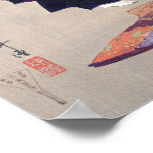 Szene von Noh Play Aoinoue (1922) Poster (Ecke)