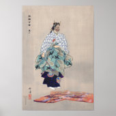 Szene von Noh Play Aoinoue (1922) Poster (Vorne)
