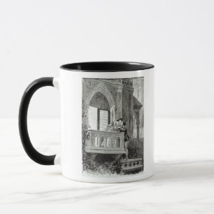 Szene von Tat II von Romeo und von Juliet Tasse