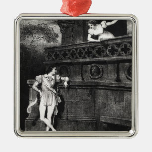 Szene von Tat III 'von Romeo und von Juliet Ornament Aus Metall