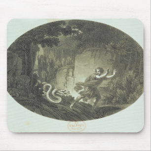 Szene von "Zauberflöte" durch Mozart Mousepad