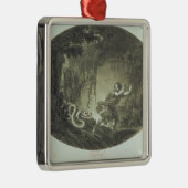 Szene von "Zauberflöte" durch Mozart Ornament Aus Metall (Rechts)