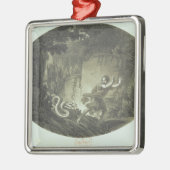 Szene von "Zauberflöte" durch Mozart Ornament Aus Metall (Links)