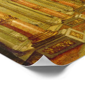 Szene X: der Hof des Königs von Naxos Poster (Ecke)