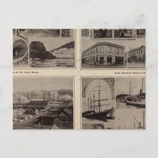 Szenen Aberdeen, Wash Postkarte (Vorderseite)