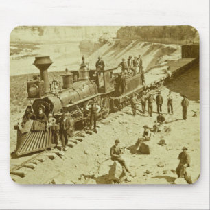 Szenen auf der Union Pacific Railroad Mousepad