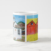 Szenen aus Alberta, Kanada Jumbo-Tasse (Vorderseite)