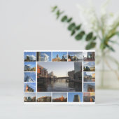 Szenen aus Baltimore Postkarte (Stehend Vorderseite)