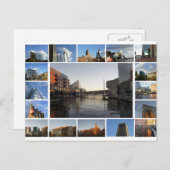 Szenen aus Baltimore Postkarte (Vorne/Hinten)