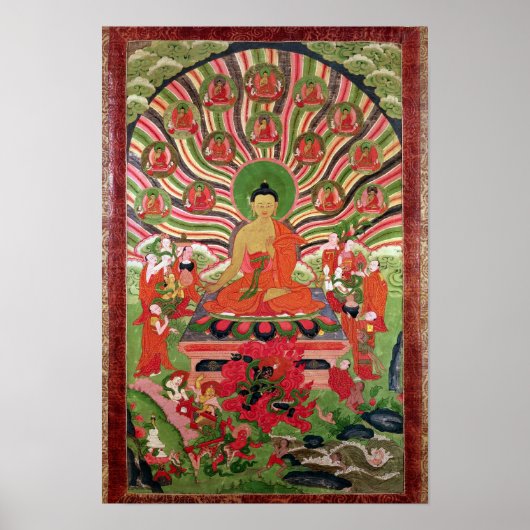 Szenen aus dem Leben Buddhas Poster (Vorne)