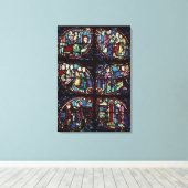 Szenen aus dem Leben des Heiligen Johannes des Tau Leinwanddruck (Insitu (Holzboden))