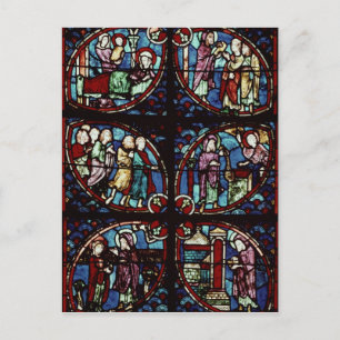 Szenen aus dem Leben des Heiligen Johannes des Tau Postkarte