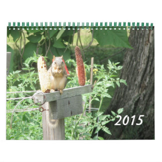 Szenen aus dem Naturkalender Kalender