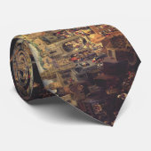 Szenen aus der Kreuzigung Christi Krawatte (Gerollt)