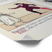 Szenen aus der Oper 'Rigoletto' Poster (Ecke)