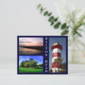 Szenen aus Hilton Head Postkarte (Stehend Vorderseite)