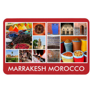 Szenen aus Marrakesch Magnet