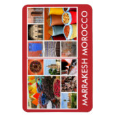 Szenen aus Marrakesch Magnet (Vertikal)