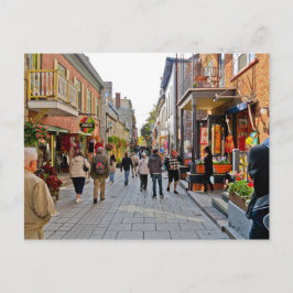 Szenen aus Quebec City Postkarte