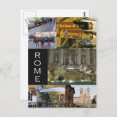 Szenen aus Rom Postkarten (Vorne/Hinten)