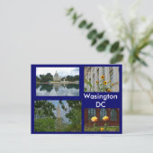 Szenen aus Washington DC Postkarte (Stehend Vorderseite)