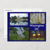 Szenen aus Washington DC Postkarte (Vorne/Hinten)