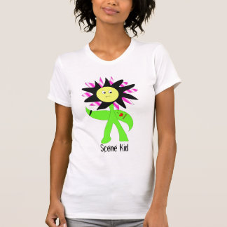 Szenen-Blume T-Shirt