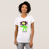 Szenen-Blume T-Shirt (Vorne ganz)