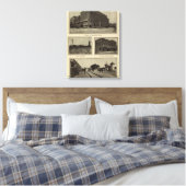 Szenen, Boise Leinwanddruck (Insitu (Schlafzimmer))
