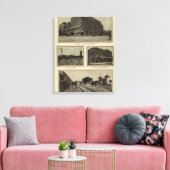 Szenen, Boise Leinwanddruck (Insitu (Wohnzimmer))