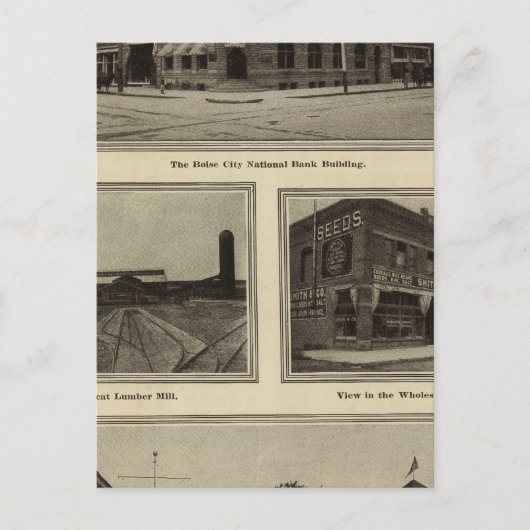 Szenen, Boise Postkarte (Vorderseite)