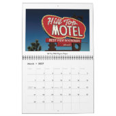 Szenen der historischen Route 66 Kalender (Mär 2027)