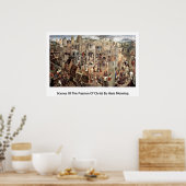 Szenen der Leidenschaft Christi von Hans Memling Poster (Küche)