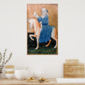 Szenen des höflichen Gehens Poster (Küche)