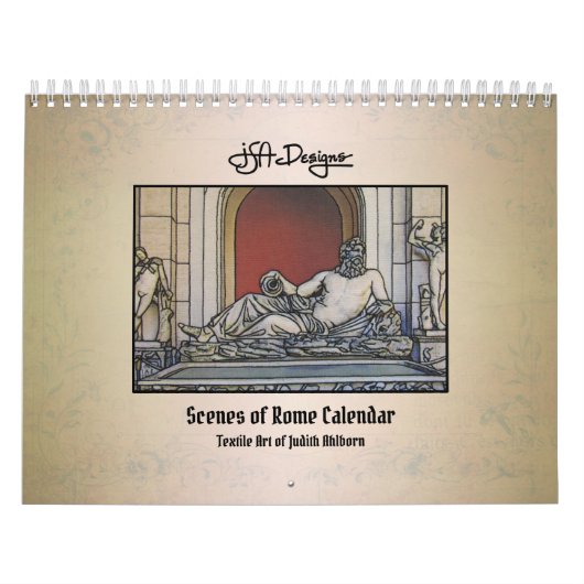 Szenen des Rom-Kalenders Kalender (Titelbild)