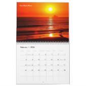 Szenen des Siegel-Strandes Kalender (Feb 2026)