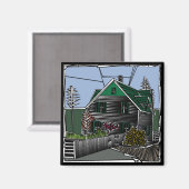 Szenen Gables Magnet (Vorderseite/Rückseite)