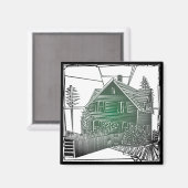 Szenen Gables Magnet (Vorderseite/Rückseite)